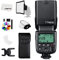 Godox TT600 2.4G Caméra sans fil GN60 Master/Slave Flash contrôle à distance Off Board HSS Speedlite Universal Flash avec un contact pour Canon Nikon Sony Pentax Olympus Fuji Lumix..