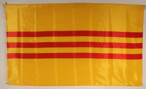 Buddel-Bini Flagge Fahne ca. 90x150 cm : Süd Vietnam
