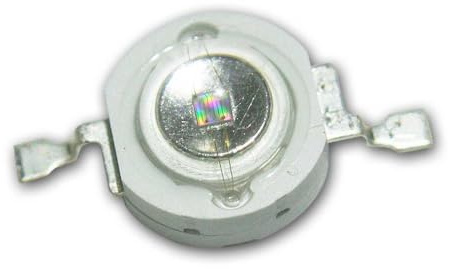 world-trading-net - 5 Stück Highpower LED Chips 3W blau, superhell, ohne Platine, breiter Abstrahlwinkel