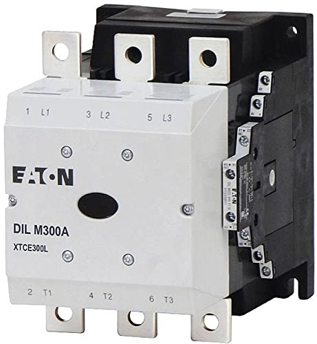 Eaton 139559 Leistungsschütz, 3-polig + 2 Schließer + 2 Öffner, 160 kW/400 V/AC3