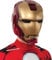 Rubies Official Rubies Official Marvel Iron Man Mask Adult Costume - One Size Halloween