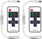 VIPMOON 2 Stück RF LED Controller Monochromatic mit DC 5-24V 11 Tasten Wireless Fernbedienung für Dimmable 3528 5050 LED Strip