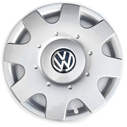 Original VW Passat B5 (3BG) Polo 5 (6R/6C) Radzierkappe Volkswagen 16 Zoll Stahlfelgen Radkappen chrom