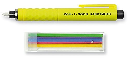 Koh-I-Noor S128PN8004BL - Gesso da sarto, in plastica, 13 x 1,3 x 1,3 cm, colori assortiti