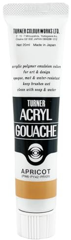 20ml Turner Acrylic Gouache Apricot 133