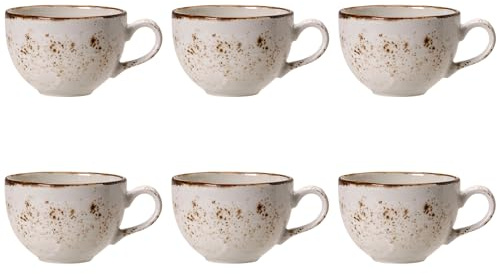bar@drinkstuff Steelite Craft Low Cup White 8oz / 230ml, Pack of 6