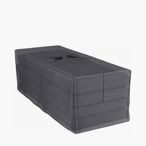 Platinum AeroCover Cushion Storage Bag Fade Resistant | Breathable Rip-Stop Polyester Protective Case for Outdoor Cushions | Strong Lightweight Storage Bag for Garden Cushions W200xD75xH60cm