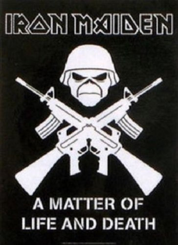 Iron Maiden,A Matter Of Life And Death, Fahne