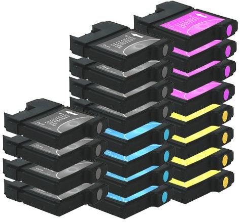 20 Druckerpatronen Tinte für Brother DCP 145C DCP 165C DCP 395C MFC 290C ersetzen LC980 LC1100