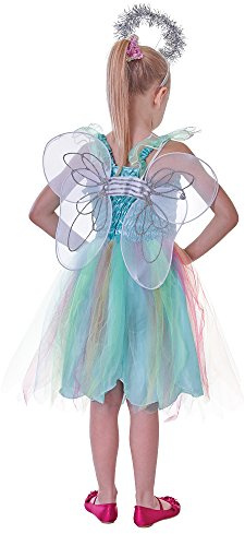Bristol Novelty Kit de alas y halo de ángel, multicolor (CC002) Halloween