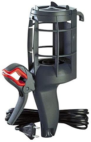 Legrand - Lampe baladeuse - panier plastique - E27 - 75W - cordon 5m + pince