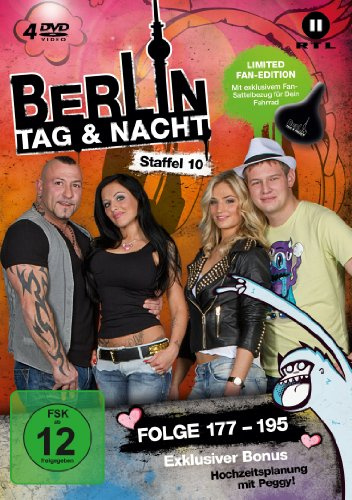 Berlin - Tag & Nacht - Staffel 10/Folge 177-195 - Fan Edition [4 DVDs] (Limited Edition)