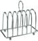 ETL Chrome Plated Toast Rack Organiser, Stainless Steel, Metal, 19 cm