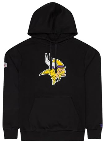 New Era Minnesota Vikings Hoody - NFL - Team Logo - Black