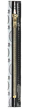 Opti MM60-20-00000 Reißverschluss, 00000 Schwarz, 20cm