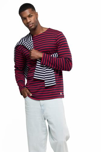 Armor Lux Herren Marinière Houat Héritage Homme T-Shirt