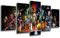 Wandbild - Bild Star Wars, Darth Vader, 165 x 62 cm, Holzdruck - XXL Format - Kunstdruck, 26021