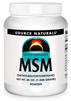 Source Naturals MSM (Methylsulfonylmethane) Net WT. 35 Ounce (1,000 Grams) - Powder