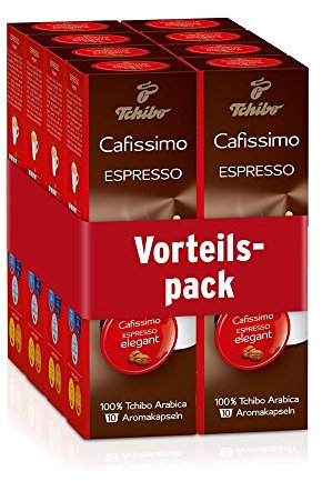 Tchibo Cafissimo café expresso élégant 80 capsules