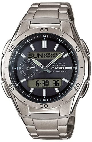 Casio HerrenArmbanduhr Analog-Digital Quarz Titan WVA-M650TD-1AER