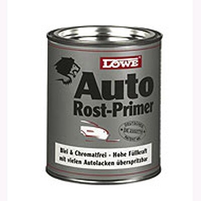 Löwe Auto Rost Primer Rostschutz fürs Auto 375 ml, rotbraun