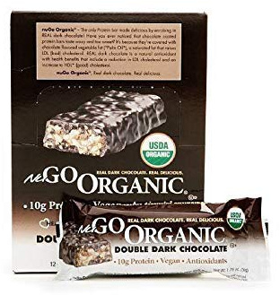 Nugo Nutrition Bar - Organic Double Dark Chocolate - 1.76 Oz