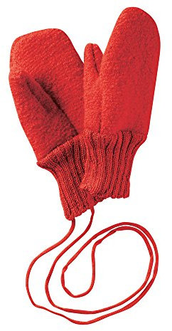 Disana 34203XX - Walk-Handschuhe Wolle rot, Size / Größe:S