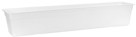 Ebert Blumenkasten Super, weiß, 80 x 18 x 14 cm, 1002777