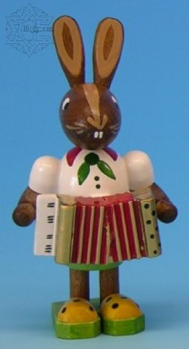 Unbekannt Osterhasenjunge mit Akkordeon - 224/473/20