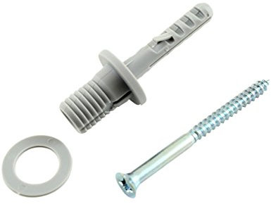 Fischer Treppenstufenbefestigung/Stufendübel / Treppendübel TBB (20 Stück) incl. Schraube & Dichtung