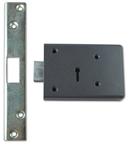 UNION FB1 & FB2 2 Lever Rim Deadlock - 101mm SE FB2 RH