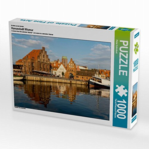 Puzzle · EIN Motiv aus dem Kalender Hansestadt Wismar 1000 Teile Puzzle | quer · 1000 Teile · Lege-Größe 64 × 48 cm · CALVENDO Puzzle