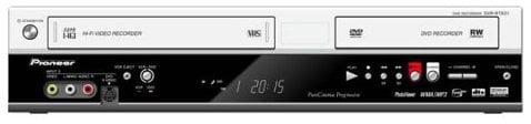 Pioneer DVR-RT 501-S VHS-/DVD-Rekorder-Kombination Silber