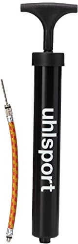 uhlsport Mixte Pompe à ballons, polyester, Noir/Blanc, 15 cm/6 pouces