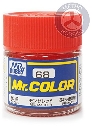 Mrhobby - Mr. Color 10 Ml Madder Red (Mrh-c-068)