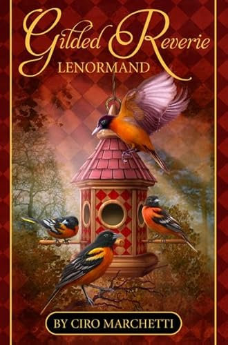 Gilded Reverie Lenormand: Kartendeck mit Anleitungsheft auf Deutsch