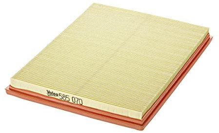 VALEO 585070 Luftfilter Motorfilter Ausgezeichnete Filtrationseigenschaften, Longlife Kapazität, exakt und einfach fit