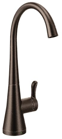 Moen Oil Rubbed Bronze Sip Transitional Cold Water Kitchen Beverage Faucet with Optional Filtration System, S5520ORB