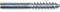 The Hillman Group 491356 Hanger Bolt, 1/4-20 X 2-Inch, 2-Pack