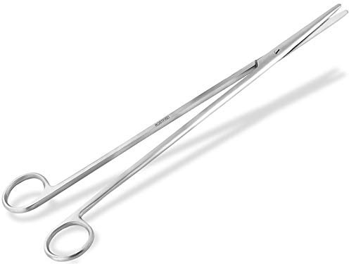 Profi Aquarium Terrarium Schere Pflanzenschere Gerade Ausführung Edelstahl rostfrei (50,0 cm)
