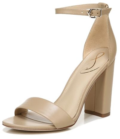Sam Edelman Damen Yaro Classicyaro Classicyaroوyaro Kleid Sandalen, Klassisches Nudeleder, 39.5 EU