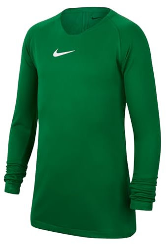 Nike Kinder Dri-FIT Park First Layer Langarmshirt, Kieferngrün/Weiß, M, AV2611-302