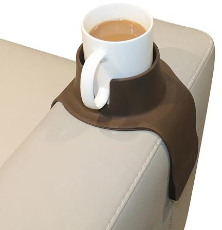 CouchCoaster, der ultimative Getränkehalter in Einheitsgröße, Mokkabraun