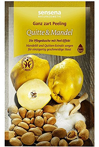 Sensena Peeling Ganz Zart Quitte und Mandel, 80 g, 3er Pack (3 x 1 Stück)