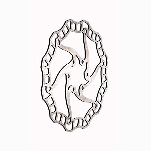 ASHIMA Airotor Bremsen, Silber, 6 Bolt 185 mm