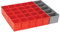 Bosch Bosch ORG72-RED Organizer-Set für i-BOXX72, Teil des mobilen Klick- und Go-Transportsystems, 30-teilig, blau/rot