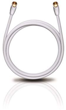 Oehlbach Easy Connect Antenna F 2,0m weiß Digitales Satellitenkabel weiß 2.00 m