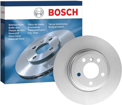 Bosch BD1321 Brake Disc - 345 mm Vented High-Carbon Disc - Rear Axle - ECE-R90 Certified - Great Cooling and Noise Suppression, Advanced Corrosion protected - 1 Single Disc