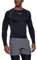 Under Armour Men's Long-Sleeve Functional, Breathable Shirt, Black/Steel, XL