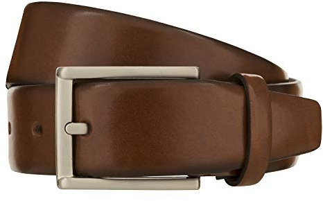 Monti LONDON Gürtel Herrengürtel Ledergürtel Cognac 8486, Farbe:Braun, Länge:120